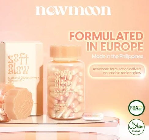 new moon glutathione fda Soft Glow+ Supplement New and Improved (30 Capsules) epithalon dosing protocol epitalon