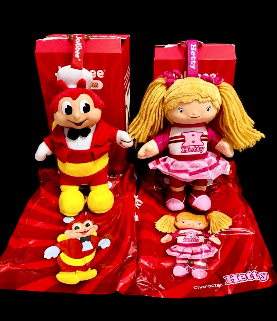 Jollibee and Hetty bag charms | L&J's Asian Skincare